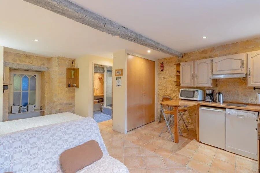 Photo de la cuisine du gite "les milandes"