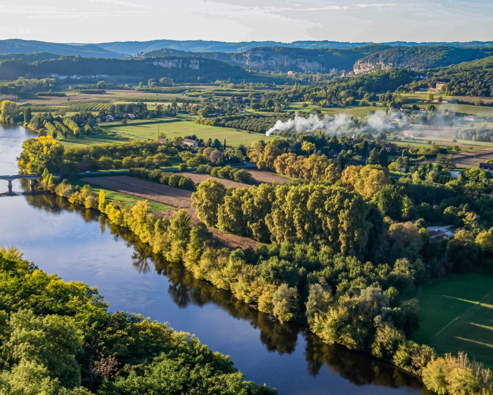 La vallée de la Dordogne